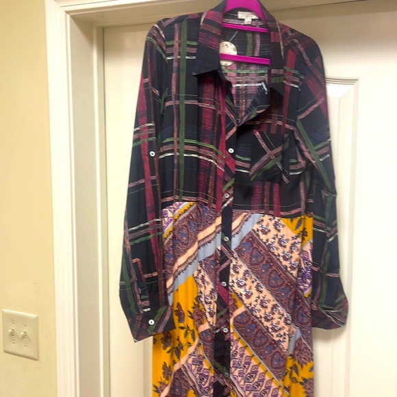 New with Tag- Oddy brand- gorgeous fringed duster, or dress. S, M, L - Picture 6 of 7